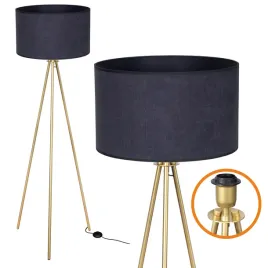 lampa-stojaca-podlogowa-trigni-zlota-136cm-abazur-antracyt-soft-40-cm-klosz