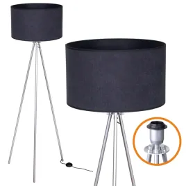 lampa-stojaca-podlogowa-srebrna-led-grafitowy-abazur-do-sypialni-antracyt