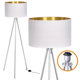lampa-podlogowa-led-trigni-srebrna-136-cm-z-abazurem-bialo-zlotym-40-cm