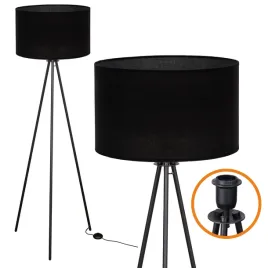 lampa-led-stojaca-podlogowa-czarna-trojnog-136-cm-trigni-abazur-klosz-40-cm