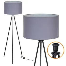 klasyczna-lampa-stojaca-podlogowa-czarna-136cm-e27-abazur-klosz-ciemnoszary