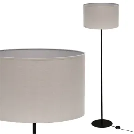 lampa-podlogowa-stojaca-klasyczna-podstawa-czarna-metalowa-abazur-szary-135
