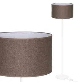 lampa-stojaca-lampa-podlogowa-biala-abazur-brazowy-lniany-loft-cerlux-magni