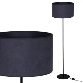klasyczna-lampa-stojaca-podlogowa-czarna-140-cm-e27-abazur-klosz-antracyt