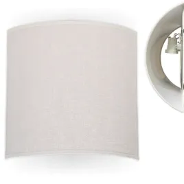 kinkiet-scienny-lampa-led-szara-lniana-nowoczesna-do-salonu-60w-1xe27-25cm