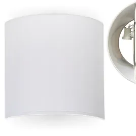 lampa-scienna-wewnetrzna-kinkiet-jasnoszary-abazur-led-60w-ozdobny-25-cm