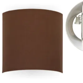 lampa-wewnetrzna-scienna-led-kinkiet-abazur-brazowy-gora-dol-materialowy