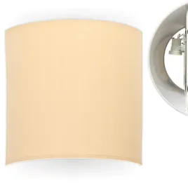 lampa-scienna-salon-korytarz-kinkiet-60w-bezowy-abazur-25-cm-1xe27-led