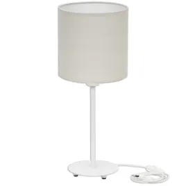 lampka-nocna-klasyczna-sypialnia-abazur-szary-podstawa-biala-50cm