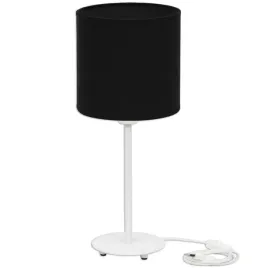 lampka-nocna-lampa-stolowa-loft-led-e27-abazur-czarny-20-cm-podstawa-biala