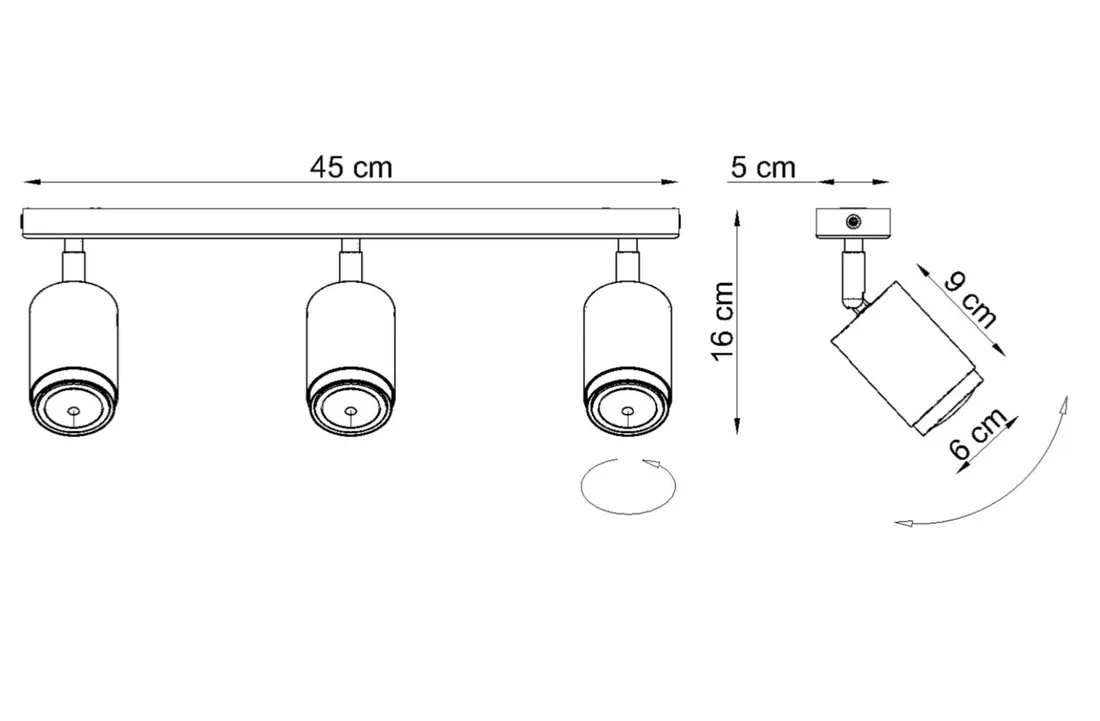 lampa-wiszaca-plafon-idun-3-punktowa-3x-gu10-metal-stalowa-czarno-srebrna-stan-nowy