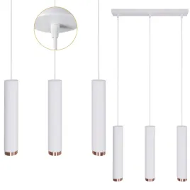 lampa-sufitowa-wiszaca-tuba-led-105-cm-biala-miedziana-regulowana-wysokosc