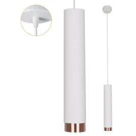 lampa-wiszaca-zyrandol-plafon-tuba-metal-led-1xgu10-biala-miedz-regulacja