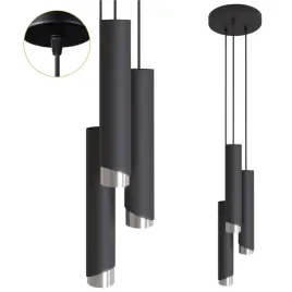 punktowa-lampa-sufitowa-wiszaca-nowoczesna-loft-czarna-srebrna-zyrandole