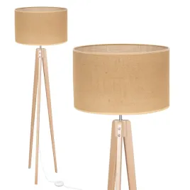 lampa-podlogowa-trojnog-drewno-rozne-rodzaje