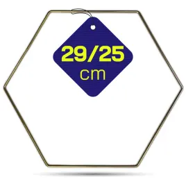 makrama-scienna-dekoracja-heksagon-zloty-na-sciane-handmade-29-cm-lapacz