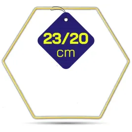 zlota-matowa-metalowa-obrecz-heksagon-kolko-do-lapaczy-snow-16-cm-x-25-cm