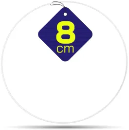 obrecz-biala-do-lapacza-snow-8-cm-lapacz-snow