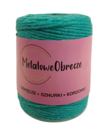 sznurek-bawelniany-do-makramy-szmaragdowy-100m-3mm