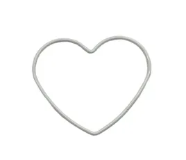 obrecz-metalowa-serce-biale-do-lapacza-snow-16cm