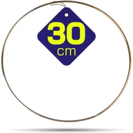 zlota-metalowa-obrecz-kolko-do-lapaczy-snow-30-cm