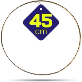 zlota-metalowa-obrecz-kolko-do-lapaczy-snow-45-cm