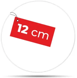 obrecz-biala-do-lapacza-snow-12-cm-kolo-metalowe