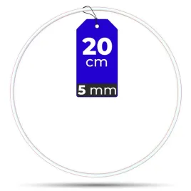 bialy-lapacz-snow-20-cm-gruby-mocny-drut-5-mm-obrecz-kolko-baza-do-handmade