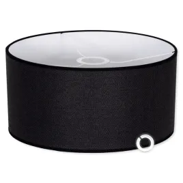 lniany-klosz-abazur-czarny-lampa-35-cm-zyrandol-do-lampy-e27-e14-plafon-len