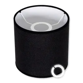 stylowy-abazur-15-cm-e14-e27-czarny-lniany-klosz-do-lampy-zyrandol-lampka