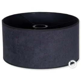 abazur-welurowy-okragly-tuba-35-cm-welur-grafit-soft-e14-e27-nowoczesny