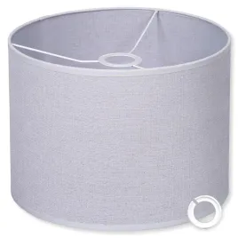 abazur-klosz-do-lampy-wiszacej-stojacej-szary-material-25-cm