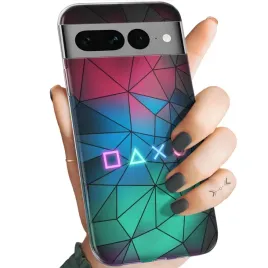etui-do-google-pixel-7-pro-wzory-dla-gracza-gracz-gamer-game-over-obudowa