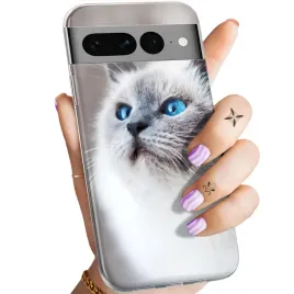 etui-do-google-pixel-7-pro-wzory-animals-zdjecia-zwierzeta-obudowa-case