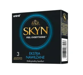 unimil-skyn-ekstra-nawilzane-prezerwatywy-nielateksowe-3-szt