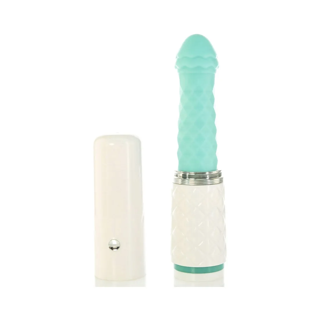 pillow-talk-feisty-thrusting-vibrator-turquoise