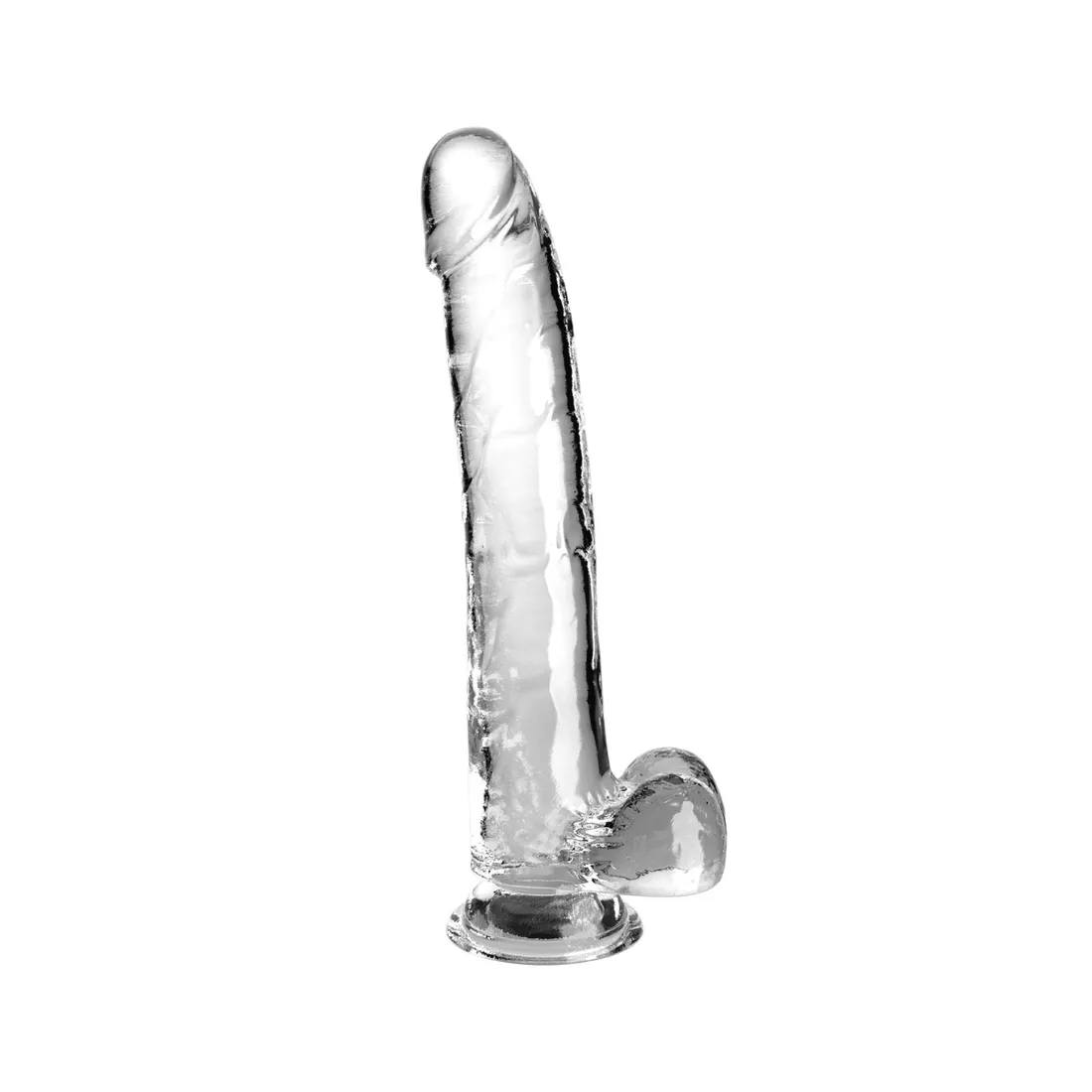 pipedream-king-cock-clear-11-with-balls