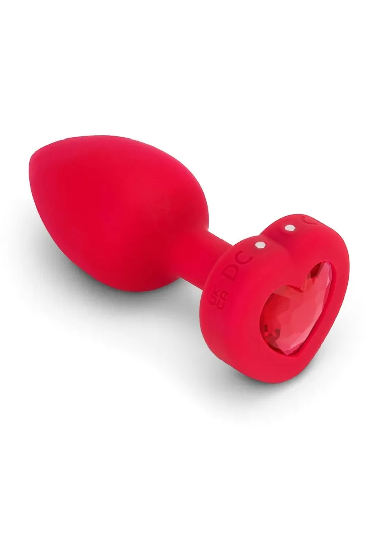 vibrating-heart-shape-jewel-plug-ml-red-stan-nowy