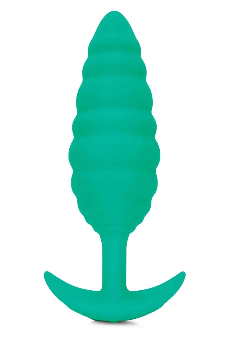b-vibe-twist-texture-plug-green