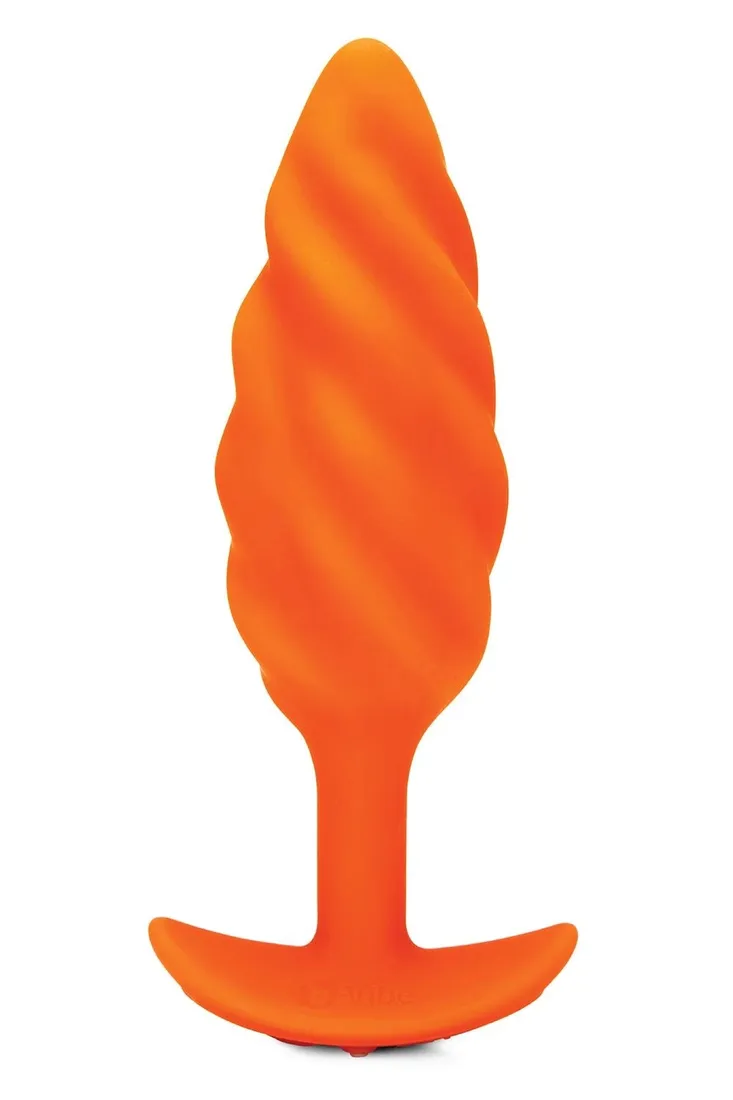 b-vibe-swirl-texture-plug-orange