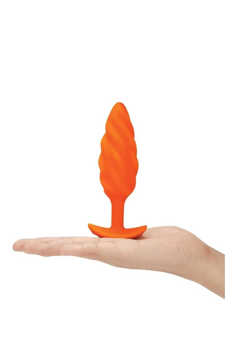 b-vibe-swirl-texture-plug-orange-stan-nowy