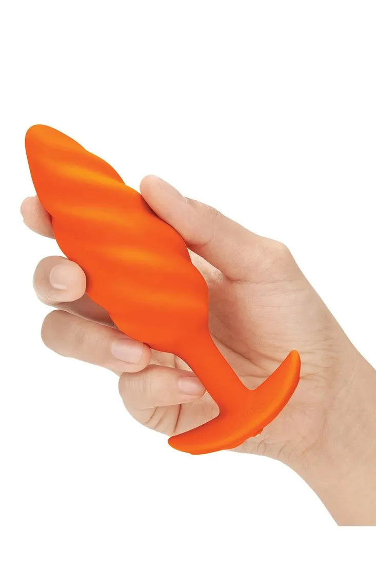 b-vibe-swirl-texture-plug-orange