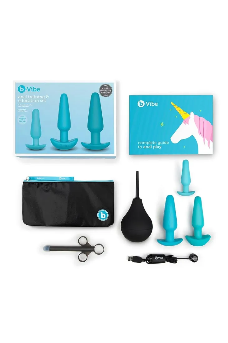 b-vibe-anal-education-set-blue