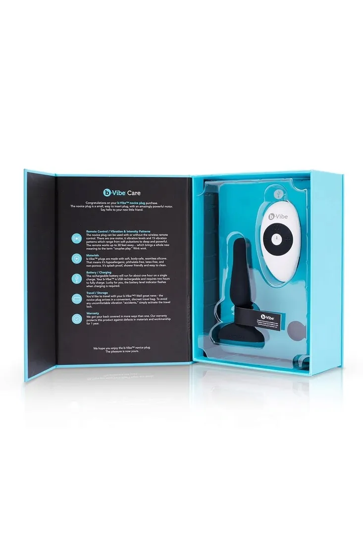 b-vibe-novice-plug-black