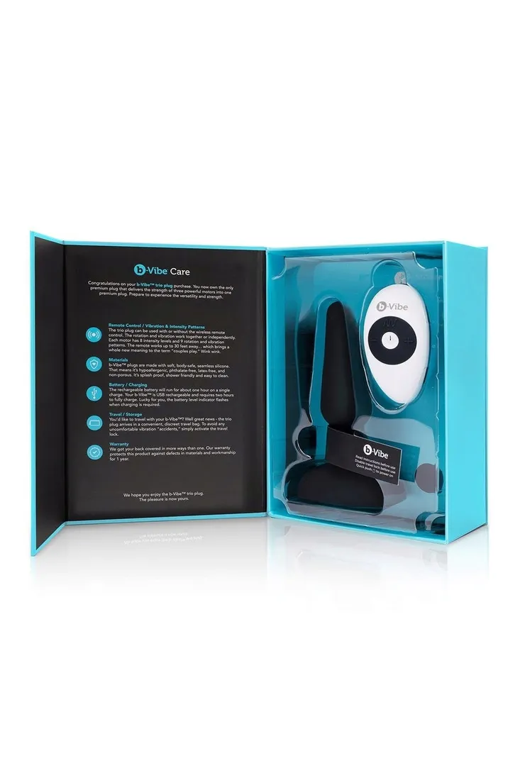 b-vibe-trio-plug-black