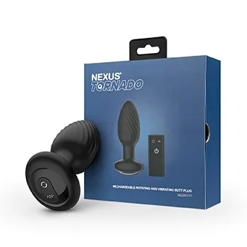 korek-analny-tornado-butt-plug-medium-black-nexus-stan-nowy