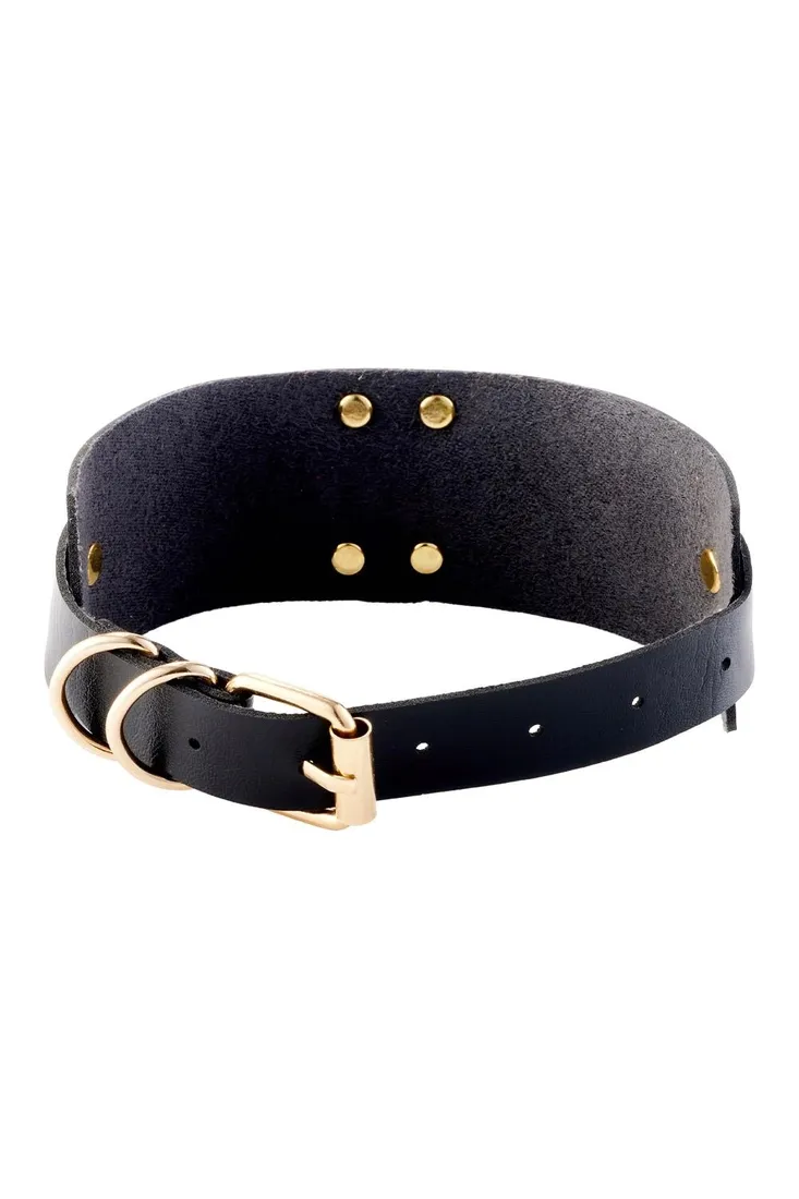 kinky-diva-o-ring-collar-black-gold-rodzaj-obroza