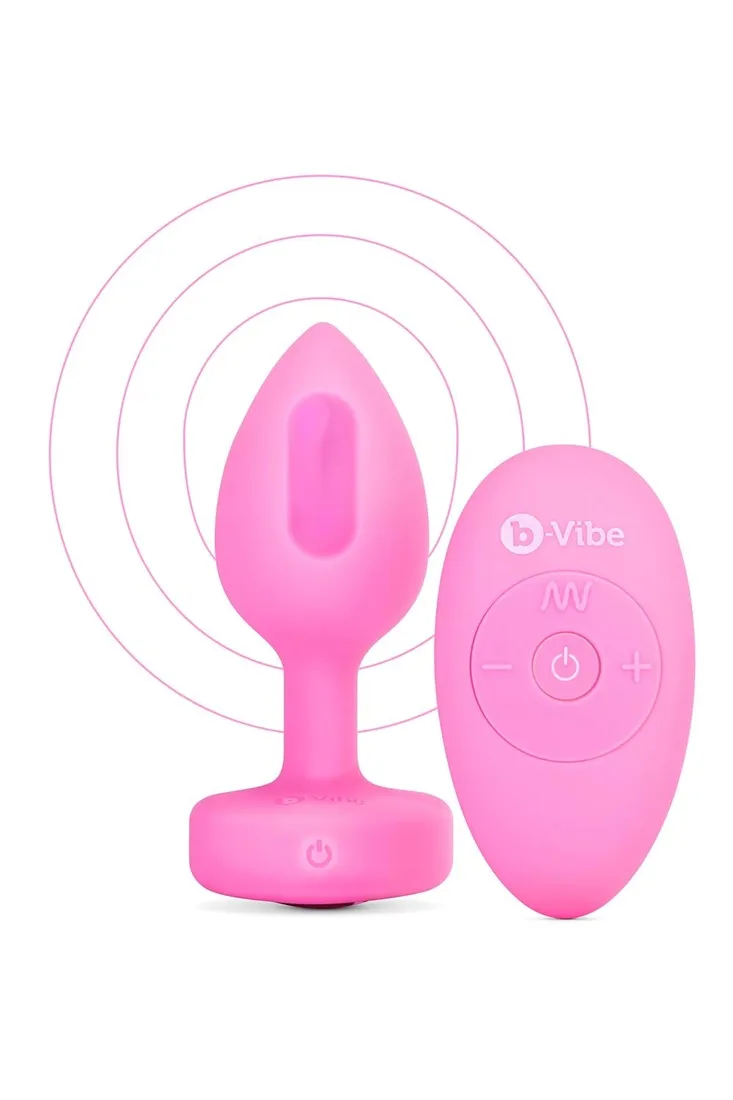 vibrating-heart-shape-jewel-plug-sm-pink-stan-nowy