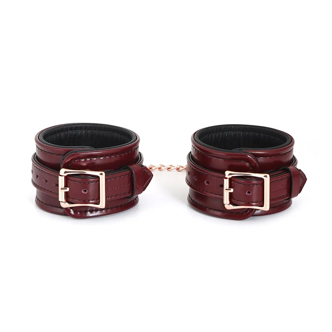 liebe-seele-kajdanki-wine-red-ankle-cuffs-marka-bez-marki