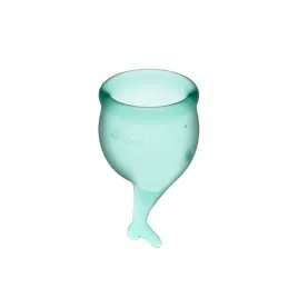 satisfyer-feel-secure-menstrual-cup-set-dark-green